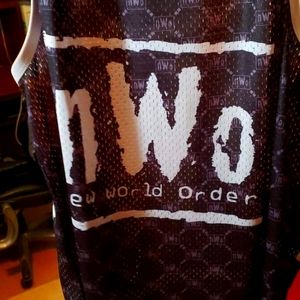 XL Chalk Line Mesh nWo Tank Top